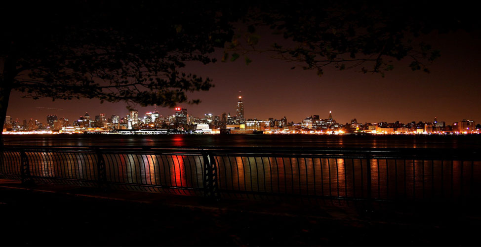 LED Colourfull night City